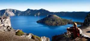 Another view of Crater Lake in Oregon. In Case our outings don't meet your time frame...
