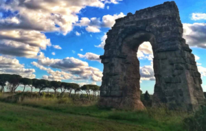 Roman Countryside Cycling and Arch